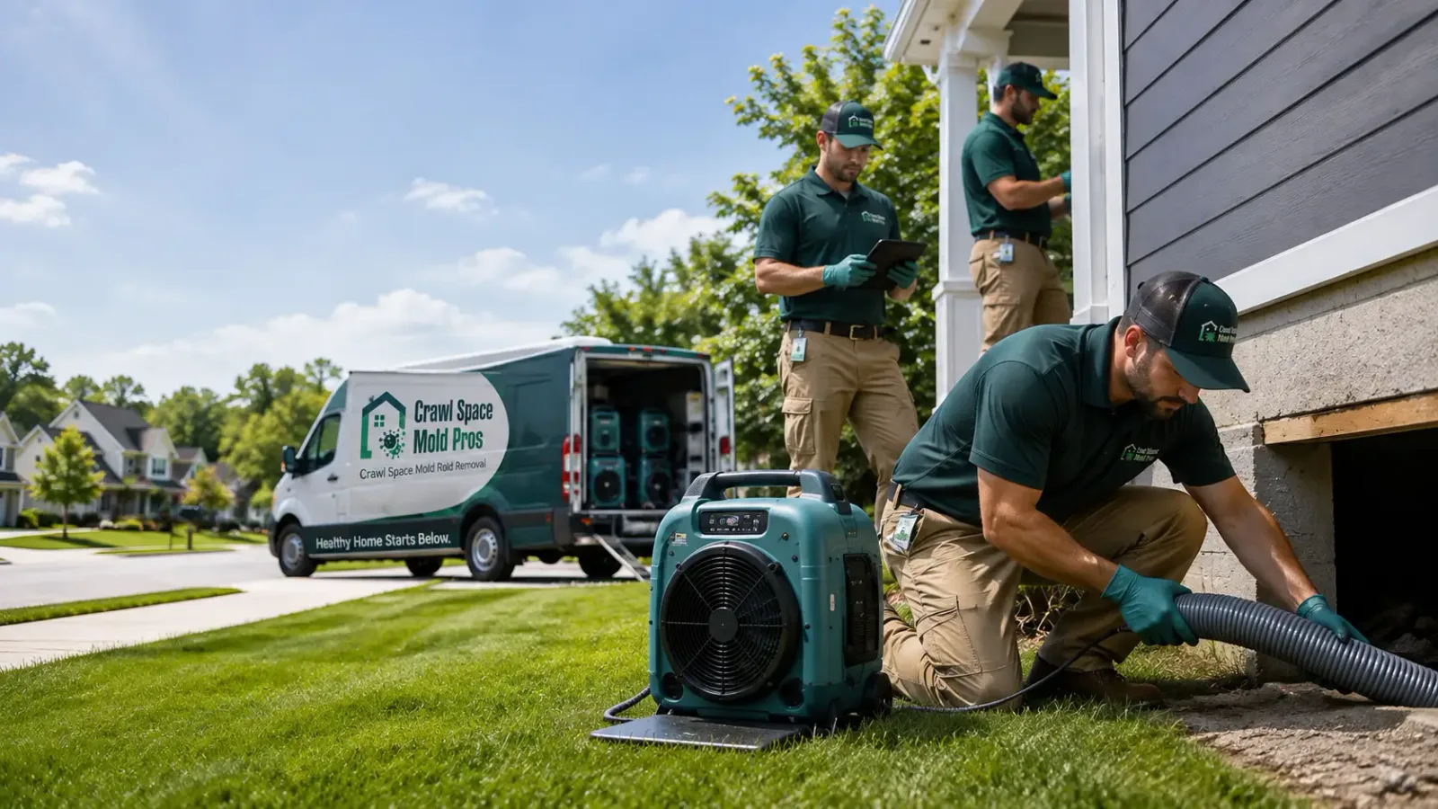 Crawl Space Mold Removal in Dover, DE